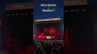 Nico Santos  Number 1 festival openair germany nicosantos number1  model vlog EugenieLive [upl. by Znieh]