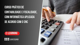 💥 Curso Prático De Contabilidade E Fiscalidade Com Informática Aplicada ELearning [upl. by Kornher]