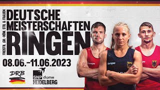 RINGEN DM 2023 – 87kg GR – Finale  Hannes Wagner vs Nico Brunner  Runde 2 [upl. by Jessen703]