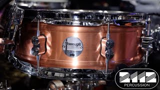 PDP Concept Series Copper Snare Drum 14x5 [upl. by Notgnilliw]