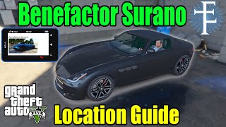 Epsilon Benefactor Surano Location  GTA 5 Story Mode [upl. by Ateiram]