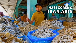 Langka NASI GORENG IKAN ASIN Gerobakan Rasa Bintang Lima [upl. by Solon]