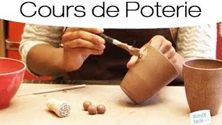 Comment décorer une poterie [upl. by Kawai]