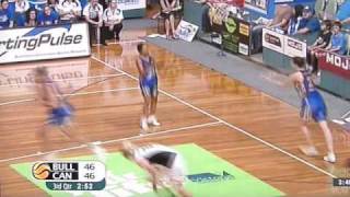 WNBL Grand Finals  Lauren Jackson for the steal and bucket [upl. by Annauqaj]