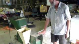 grain thresher designs and winnowing  how to [upl. by Rolat]