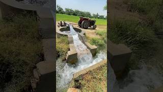 Tube well water extraction with tractor shaft system shortsviral shortsfeed trendingshorts [upl. by Esten]