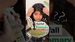 Side effects of rosemary water🌿 haircare hairfall [upl. by Nimra]