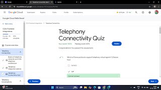 Telephony Connectivity Quiz  Arcade [upl. by Addy851]