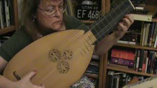 Susan Price Plays Weiss Passacaglia 14 Course Baroque Lute [upl. by Amitarp382]