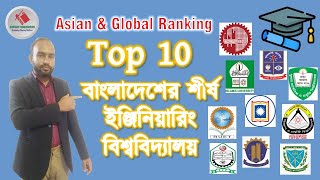 Top 10 Engineering University in Bangladesh  বাংলাদেশের সেরা ১০টি ইঞ্জিনিয়ারিং ইউনিভার্সিটি [upl. by Judi]