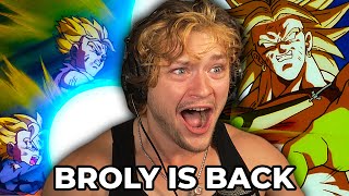 BROLY WANTS MORE Dragon Ball Z Broly Second Coming Reaction [upl. by Tingey]