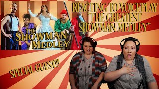 REACTING TO VOICEPLAY  THE GREATEST SHOWMAN MEDLEY  FT RACHEL POTTER [upl. by Ocihc]