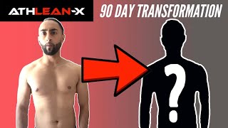 My ATHLEANX Push  Pull  Legs 90 DAY Transformation [upl. by Nilpik]