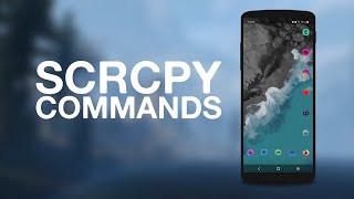 How to Use Commands in SCRCPY [upl. by Neleb]