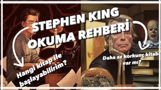 STEPHEN KING OKUMA REHBERİ  KOLEKSİYONUM Başlamak için hangi kitabı okumalıyız [upl. by Trilbee]