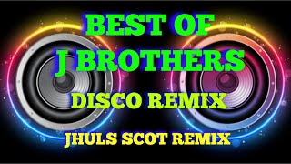 NEW PINOY LOVESONG REMIX  BEST OF J BROTHERS  DISCO REMIX [upl. by Lynnet]