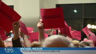 Hundreds gather to protest proposed rock quarry in Marble Falls [upl. by Falito]