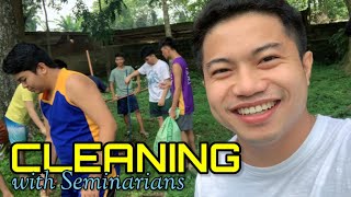 Vlog 29 Cleaning with Seminarians  Buhay Seminaryo  Pari at Seminarista [upl. by Lacefield653]