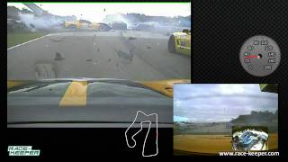 RaceKeeper video 2010 Runoffs T1 Start [upl. by Anerrol]