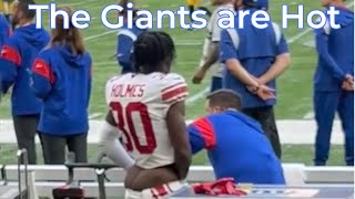 New York Giants and Darnay Holmes off to a HOT start this year [upl. by Mosira447]