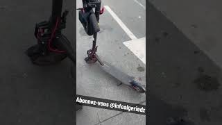 Il a trouvé une trottinette neuf abandonnée fransa france Que faire à votre avis si cétait vous [upl. by Boothe648]