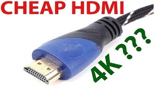 HDMI Cable V14 BRAIDED 5M  REVIEW AND TEST 4K [upl. by Rosalie]