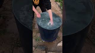 Simple process of draining water from a drain or tank [upl. by Euqinoj]