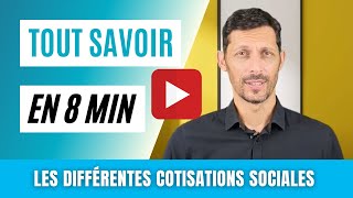 Gestion de la paie  tout sur les différentes cotisations sociales en 8 minutes [upl. by Graaf856]