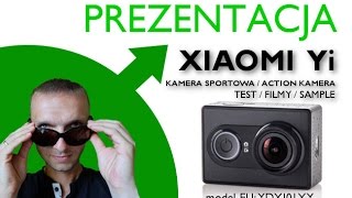 Xiaomi Yi Action Camera  prezentacja unboxing sample model EU YDXJ01XY [upl. by Krawczyk]