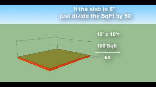 How to Estimate Concrete [upl. by Ennoved]