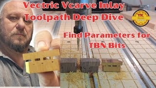 Vectric VCarve Inlay Tool Path Deep Dive  TK Designs [upl. by Coats46]