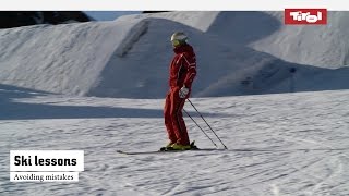 Ski lessons Avoiding mistakes  Online ski course [upl. by Icak988]