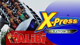 Xpress Platform 13 Walibi Holland Onride  Vekoma LSM Coaster  2016 [upl. by Abocaj]