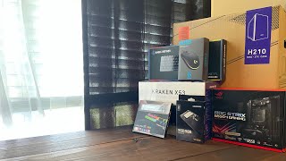 2022 MINI ITX BUILD NZXT H210i Ryzen 5 5600x AMD RX 6700 XT [upl. by Yahsed120]