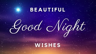 Good Night Wishes  Beautiful Video of Gud Night Messages [upl. by Nyrroc491]