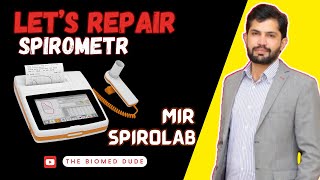 Spirometer repair done  How to repiar vitalograph  MIR Spirolab  biomed dude spirograph bme [upl. by Allanson269]