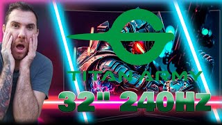 ❤️LE MEILLIEUR ECRAN GAMNING 32quot TITAN ARMY C32C1S 1440P 240Hz UNBOXING  Code PROMO  GAMEFR2 [upl. by Pontus]