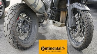 Test des pneus Continental TKC 70  toutterrain au sec [upl. by Oam]