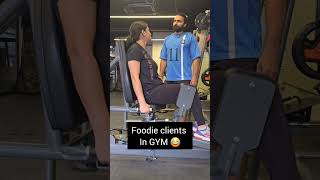 Foodie Client in Gym 😂  Diet Plan Ki Baar Baar Baatein Par Follow Nahi Karte 🍕🥗 [upl. by Bradstreet]