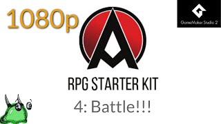 GameMaker Studio 2 RPG Starter Kit 4  Battle [upl. by Aittam609]