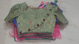 Karwachauth Special Blouse Designs  Blouse Back Neck Design  Back Neck Blouse Design [upl. by Ahsyt]