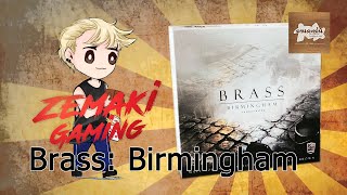 Brass Birmingham Review เกมเศรษฐศาสตร์ที่ทุกคนเกี่ยวโยงกัน [upl. by Ainar126]