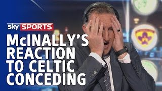 Alan McInallys reaction to Celtic conceding to Maribor in the Champions League [upl. by Styles]