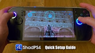 ShadPS4 Setup Guide  PS4 Emulation is getting good [upl. by Krystle865]