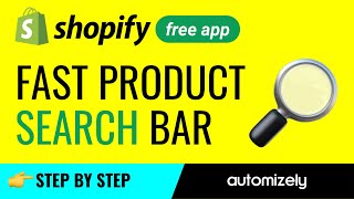 Add instant search box to Shopify with Automizely Search App for FREE [upl. by Maximilien901]