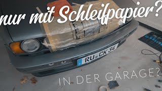 BMW E34 einfach Lackieren  KamikazeFahrer [upl. by Yznyl]