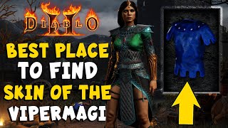 Best Place to Find Skin of the Vipermagi Updated in Diablo 2 Resurrected  D2R [upl. by Yesrod418]