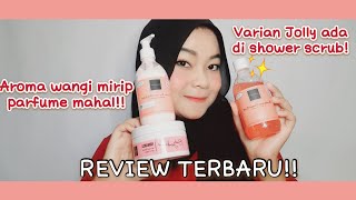 REVIEW TERBARU SCARLETT WHITENING VARIAN JOLLY SHOWER SCRUB [upl. by Enytnoel]