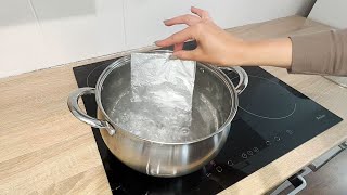 Put Aluminum Foil in Boiling Water – You Won’t Believe the Results [upl. by Yenruogis921]