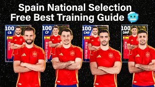 quotSpain National Team Best Training Guide 🏆  eFootball 2025 Tips amp Tricksquot  Mister Nepo [upl. by Aihsar]